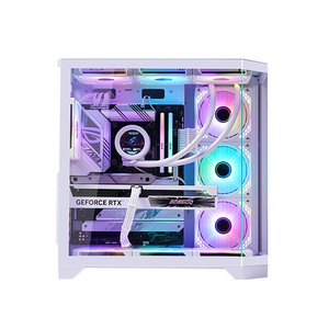 Vỏ case <span class=keywords><strong>PC</strong></span> chơi game hợp kim nhôm FULL-Tower ATX/M-ATX/ITX có cửa sổ bên hông, hỗ trợ quạt 120mm, ổ cứng HDD*1, SSD*2 - Product Image 4