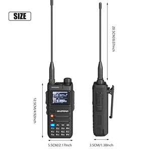 Walkie Talkie con auricular de 10W, rango de 999 canales, programación de teléfono, transceptor NOAA, grabación de Radio bidireccional AM FM, 1/<span class=keywords><strong>2</strong></span> ", 1/<span class=keywords><strong>2</strong></span>" - Product Image 6