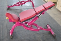 Banc de musculation multifonctionnel pour haltères et abdominaux, avec fonction d'inclinaison 'Flying Bird', équipement de fitness réglable et pliable en métal