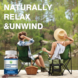 Ashwagandha Ashwagandha ที่มีวิตามิน D3 gummies สำหรับการเพิ่มระดับพลังงานการนอนหลับรองรับการจัดหาสมุนไพรสำหรับผู้ใหญ่เด็ก - Product Image 5
