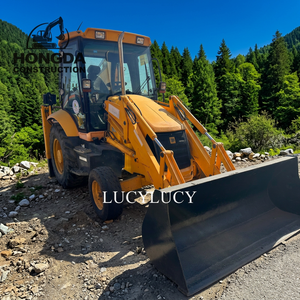 Chargeuse-pelleteuse d'occasion fiable JK-JCB3CX 68,6 kW 7,8 t, excavatrice hydraulique d'occasion, performance d'origine, équipement de construction - Product Image 4