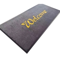 Maßgefertigte 100% Nylon Abstrakte Umweltfreundliche Rutschfeste Motocross-Garagenbodenmatte Gummi-Teppich mit Markenlogo für Camping und Auto