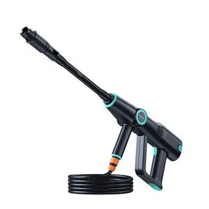 USAMS Wholesale 5000mAh Cordless 12V 24V 1700Kpa High Pressure Water Gun Wireless Electric Cleaning Machine Car Washer