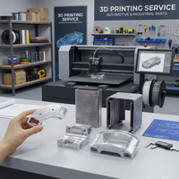 Service de fabrication de prototypes rapides en plastique ABS, usinage CNC, moulage sous vide personnalisé OEM, développement de modèles de produits