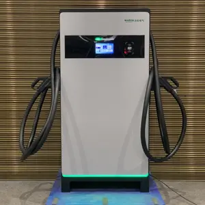 180KW DC Fast 2 Guns EV Charger CE Certified Byd Remote Control Electric Vehicle Charging Station Floor-Mounted For Gas Stations