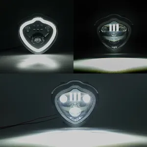 ไฟหน้ามอเตอร์ไซค์ LED ยี่ห้อ Yongjin รุ่นขายดี พร้อมไฟสูง/ต่ำ สำหรับ Kawasaki Vulcan S (EN650) ปี 2015-2019 - Product Image 5