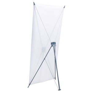 Display iklan luar ruangan kustom promosi pemasaran spanduk x berdiri dapat diatur - Product Image 4