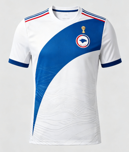 Maglia da Calcio Personalizzata OEM, Economica, all'Ingrosso, 100% Poliestere, Asciugatura Rapida, Uniforme da Calcio Cabo Verde - Product Image 2