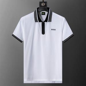 Nouveau Polo Homme Tendance 2026 – Simple, Décontracté, en Coton Pur, Respirant, Anti-boulochage, Polyvalent - Product Image 4