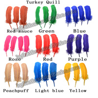 Pluma de Pavo Azul para Manualidades Infantiles, Tocados Creativos, Sombreros, Disfraces, Accesorios para el Cabello, Carnaval, Fiesta, Boda, Hogar