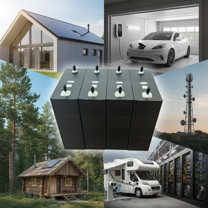 Sel Baterai LiFePO4 Sunwoda 3.2V 280Ah 314Ah Grade A 8000 Siklus Teruji untuk Penyimpanan Energi Surya, RV, Camper, Kapal Laut, Pengiriman Cepat EU Poland