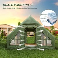 FBSPORT Tente Gonflable Compacte Grande Tente de Camping pour Famille Petite Tente Gonflable pour le Camping - La Meilleure