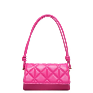 Bolso de mujer con cadena de estilo Retro de verano 2025, bolso cruzado de hombro pequeño con patrón de diamantes - Product Image 4