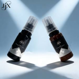 Tinta Profesional JX para SMP, 15 ml |   7-8 Años de Duración, Sin Decoloración, Sin Cambio de Color |   <span class=keywords><strong>Pelo</strong></span> Postizo 3D a Base de Plantas para Artistas de SMP - Product Image 3