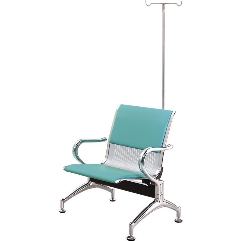 Vert avec rembourrage en cuir