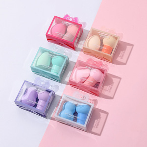Boîte cadeau en PVC <span class=keywords><strong>de</strong></span> qualité supérieure, éponge <span class=keywords><strong>de</strong></span> maquillage hydrophile super douce sans latex, utilisation sèche ou humide, éponge pour <span class=keywords><strong>fond</strong></span> <span class=keywords><strong>de</strong></span> <span class=keywords><strong>teint</strong></span>, cosmétiques - Product Image 2