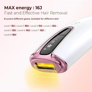 <span class=keywords><strong>Depiladora</strong></span> Portátil 16j para Rostro, Cuerpo y Axilas con Rejuvenecimiento de la Piel para Uso Doméstico, Dispositivo de Depilación Láser IPL - Product Image 4