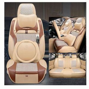 เบาะรองนั่งรถยนต์สปอร์ตหรูหราแบบสากล OEM ODM ผลิตจากโพลีเอสเตอร์ สำหรับทุกฤดูกาล ชุดคลุมเบาะรถยนต์ 10 ชิ้น - Product Image 3
