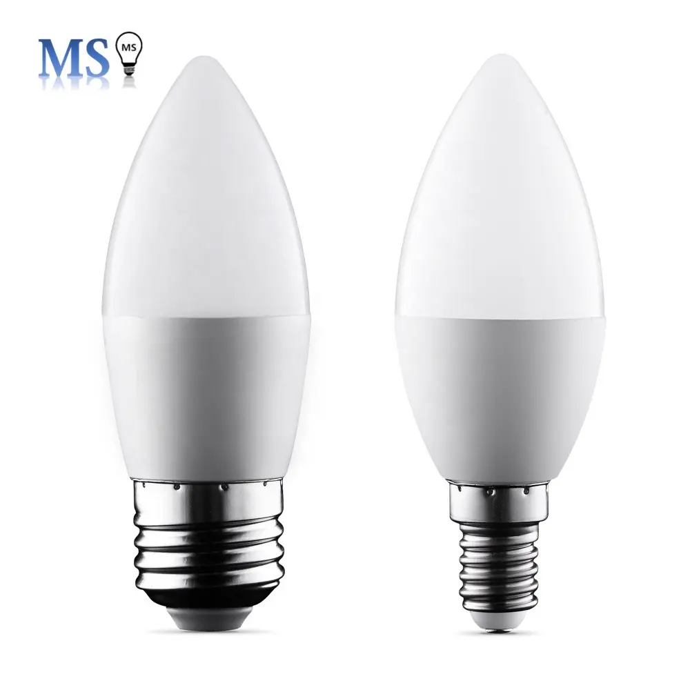 Top Manufacturer SMD2835 E27 E14 3W 5W 7W led candle bulbs