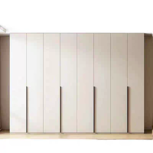 Moderner hoch glänzender schwarzer Tür schrank für Wohn möbel Aufbewahrung schrank für Baby kleidung für Erwachsene für Schlafzimmer und Wohnzimmer - Product Image 5
