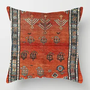 Amity marocco stampa turca copricuscini cuscini quadrati indiani 18x18 federe cuscino marocchino messicano federe
