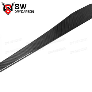 <span class=keywords><strong>2020</strong></span>-IN pour Chevrolet Corvette C8 – Jupes latérales en fibre de carbone sèche, garnitures de bas de caisse, séparateurs et ailerons – État neuf - Product Image 3