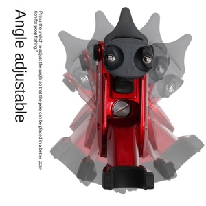 Support de canne à pêche réglable, portable et pliable en métal pour bateau, résistant aux intempéries, pour la pêche en mer et en rivière - Product Image 2