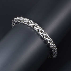 Men's Dragon Bone Fashion Bracelet <b>Titanium</b> Steel Weaving <b>Chain</b> 18 19 21 Cm Gift Jewelry CE394 - Product Image 4