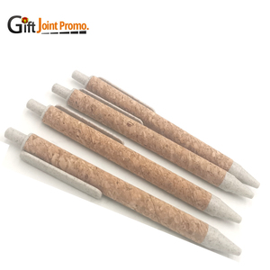 Großhandel Cork Tube Eco Kugelschreiber Weizens troh Kugelschreiber Werbe - Product Image 2