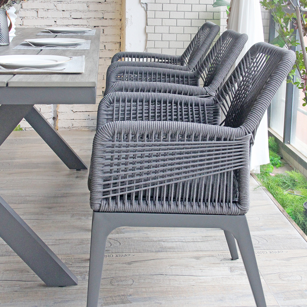 Cuscini Per Sedie Da Esterno In Vimini Rattan - Quadrati, Idrorepellenti, Per Patio E Giardino