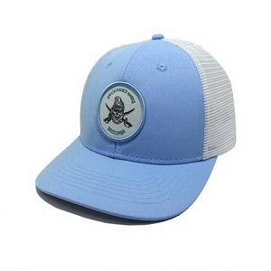 Casquette Trucker en Gros, 6 Panneaux, Haute Qualité, avec Maille, Profil Moyen, Forme Structurée, Visière Légèrement Courbée, Bouton Supérieur - Product Image 3