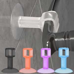 Silicone Door Stopper Punch-Free Door Handle Bumper Anti-Collision <b>Pad</b> for Bathroom Bedroom - Product Image 3