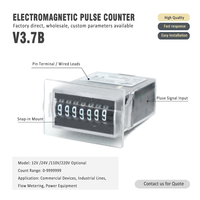 Compteur électronique mécanique à impulsions K47.2 de qualité supérieure YAOYE V3.7B, compteur à impulsions à 7 chiffres pour le comptage industriel