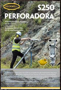 Más potente S250 OEM personalizable Air Drill Rock Jack Leg y martillo <span class=keywords><strong>de</strong></span> demolición <span class=keywords><strong>para</strong></span> minería y construcción - Product Image 5