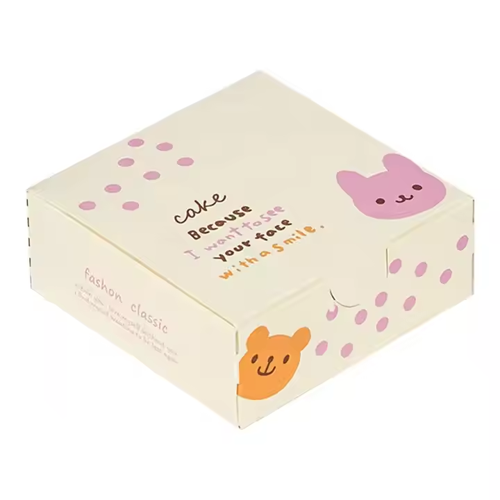 kraft paper box packaging cake