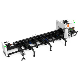 Macchina da Taglio Laser CNC per Tubi Metallici 1500W 3kW 6kW con Controllo Cypcut, Alta Produttività, 3 Assi, 6500mm - Product Image 1