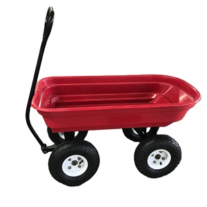 Chariot de jardin TC2145, chariot utilitaire, benne basculante, chariot à tirer, outil de plantation, pelouse, cour - Product Image 2