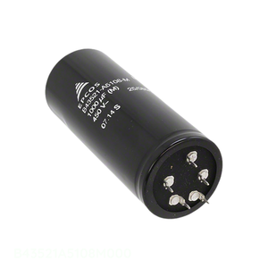 ตัวเก็บประจุแบบมีรูผ่านรูสำหรับ B43521A5108M000สารส้ม1000 uF 20% 450V - Product Image 1
