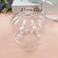 Ce produit en vogue en usine, vase de citrouille de décoration créative à haute teneur en borosilicate