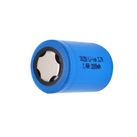 Baterai Li-ion 26350 Isi Ulang 3.7V 2000mAh Sel Baterai Lithium Ion Silinder