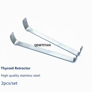 A Set of Farabeuf <strong>Thyroid</strong> <strong>Retractor</strong> 13cm Stainless Steel Veterinary Orthopedics Instruments - Product Image 6