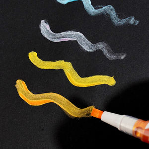 Polvo de oro de óxido de titanio polvo <span class=keywords><strong>blanco</strong></span> bronce rojo metálico <span class=keywords><strong>comestible</strong></span> <span class=keywords><strong>rotulador</strong></span> cepillo para comida galleta decoración de chocolate - Product Image 3