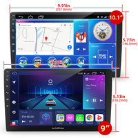 Radio para Auto OEM de 10.1 Pulgadas con Pantalla Táctil, Android Auto, CD/Nav/4G/WiFi para Audi A3/S3/RS3 (Pantalla Dividida, GPS, CarPlay)