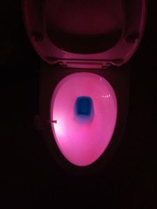 2023新デザイントイレナイトライトモーション起動センサーランプLed多機能折りたたみ式トイレナイトライト - Product Image 5