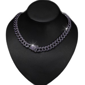 Collar Cubano Retro de Lujo Ligero, Brillante y Moderno, Estilo Hip Hop - Product Image 5