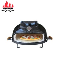 Four à bois professionnel KIMSTONE de 21 pouces, barbecue portable à charbon de bois, four à pizza en forme de dôme, en vente