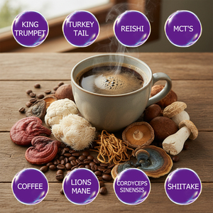 Wholesale Price Mushroom Coffee with Lions Mane <b>Supplement</b> Support Enhance Recovery Antioxidant and Creativity Coffee - Product Image 3