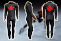 Combinaison de patinage à roulettes respirante imprimée par sublimation, combinaison de course de patinage de vitesse, combinaison de patinage de vitesse en ligne