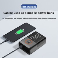 Wireless Inflatable Pump Portable Car Auto Electric Tire Inflator with Lighting Function for Car Motorcycle Bicycle