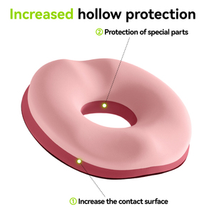 Thiết Kế Ergonomic Donut Trĩ Ghế Đệm Ghế Văn Phòng Ghế Xe Trĩ Xương Đuôi Bộ Nhớ Bọt Ghế Thắt Lưng Gối Cho Cứu Trợ - Product Image 2